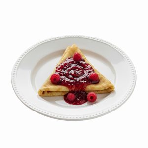 Crêpe avec confiture