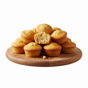 Les mini muffins: nature
